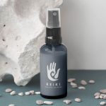 Wrist spray in grey bottle